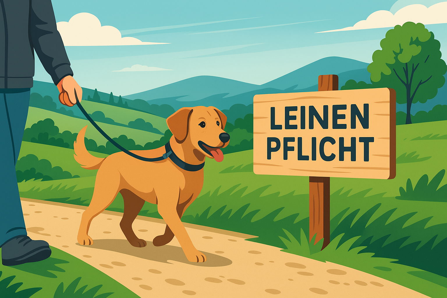 Anleinpflicht für Hunde in der Steiermark und ganz Österreich