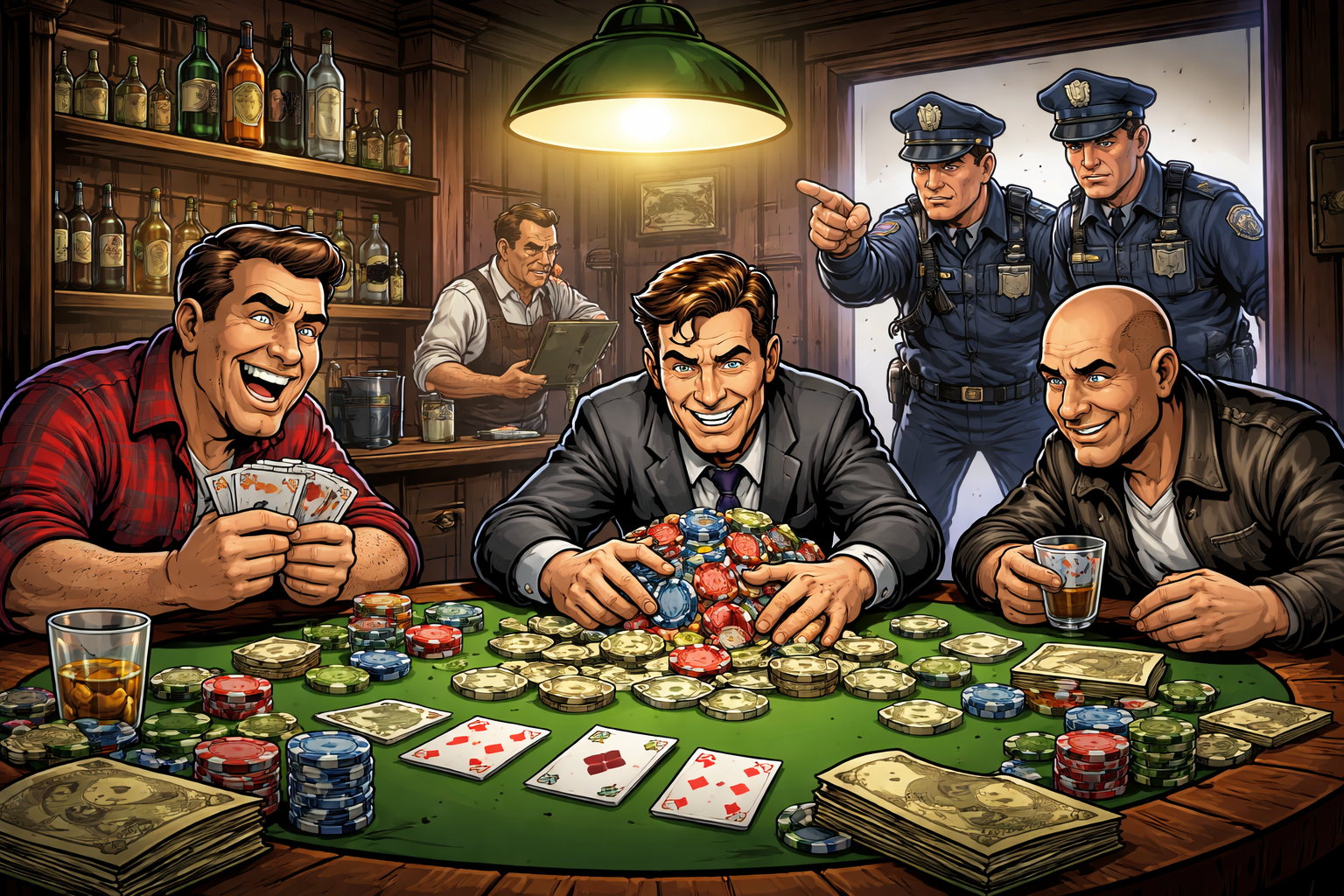 Poker, Schnapsen, Kartenspiele - rechtliche Folgen